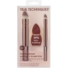Real Techniques - Makeupsaver Sponge + Brush Trio - 0ml  Real Techniques - Nutra Best Bulgaria