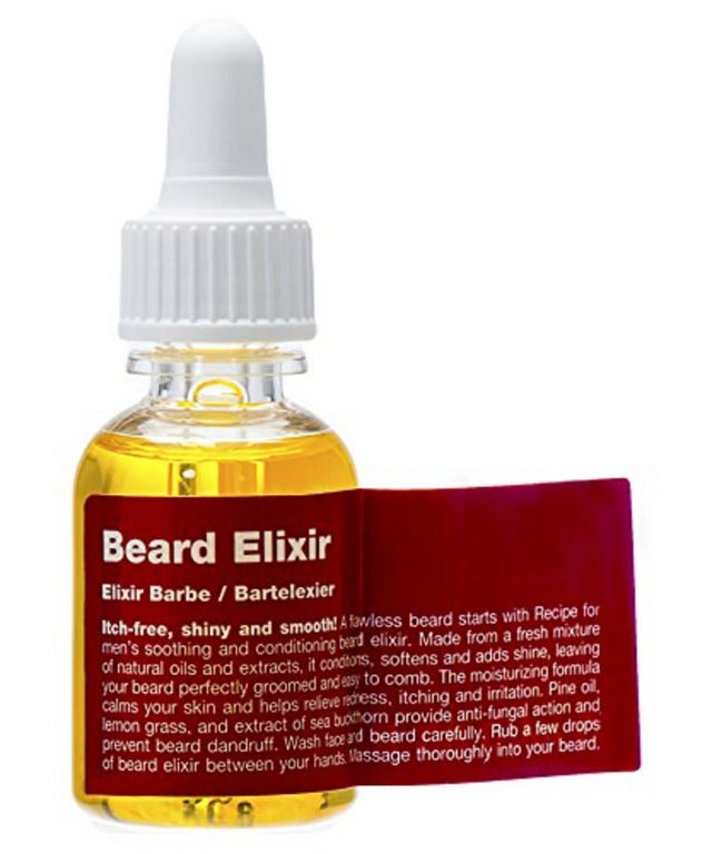 Recipe For Men, Beard Elixir, Beard Oil, Pine, Vegan, Conditions, 25 ml  Recipe For Men - Nutra Best Bulgaria