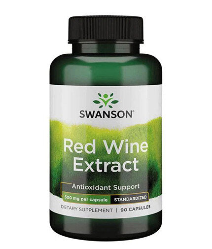 Red Wine Extract 500 mg - 90 капсули  Swanson - Nutra Best Bulgaria