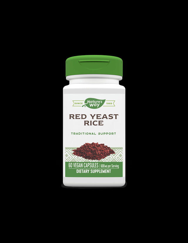 Red Yeast Rice 600 mg - 60 капсули  Nature’s Way - Nutra Best Bulgaria