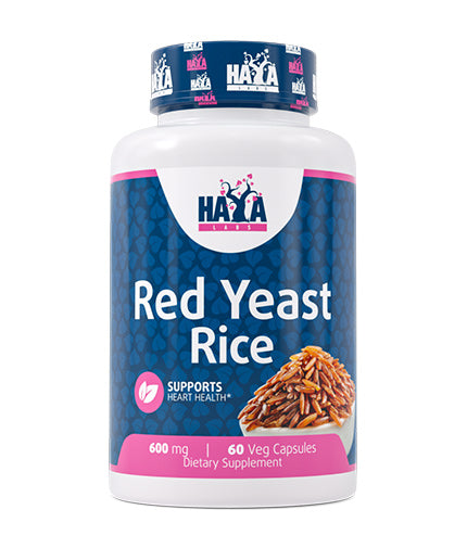 Red Yeast Rice 600 mg / 60 Vcaps  HAYA LABS - Nutra Best Bulgaria