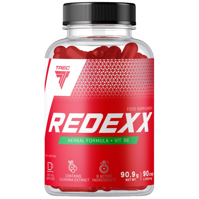 Redexx | Herbal Thermogenic Formula - 90 капсули  Trec Nutrition - Nutra Best Bulgaria