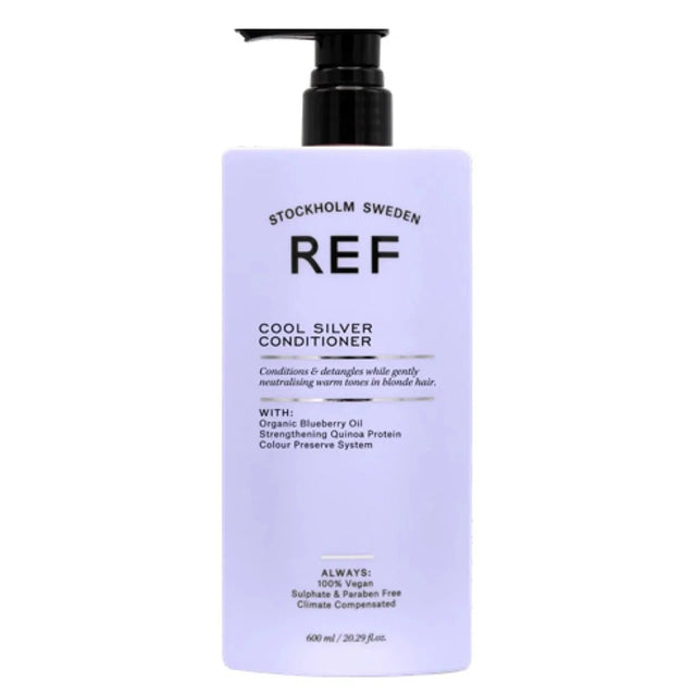 Ref Stockholm, Cool Silver, Sulfates-Free, Hair Conditioner, Neutralising Warm Tones, 600 ml  Ref Stockholm - Nutra Best Bulgaria