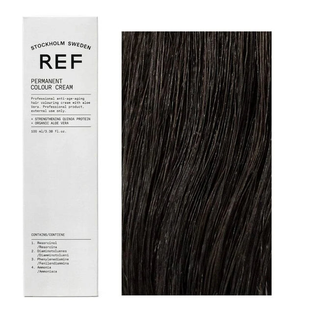 Ref Stockholm, Permanent Colour, Vegan, Permanent Hair Dye, 3.0 Dark Brown, 100 ml  Ref Stockholm - Nutra Best Bulgaria