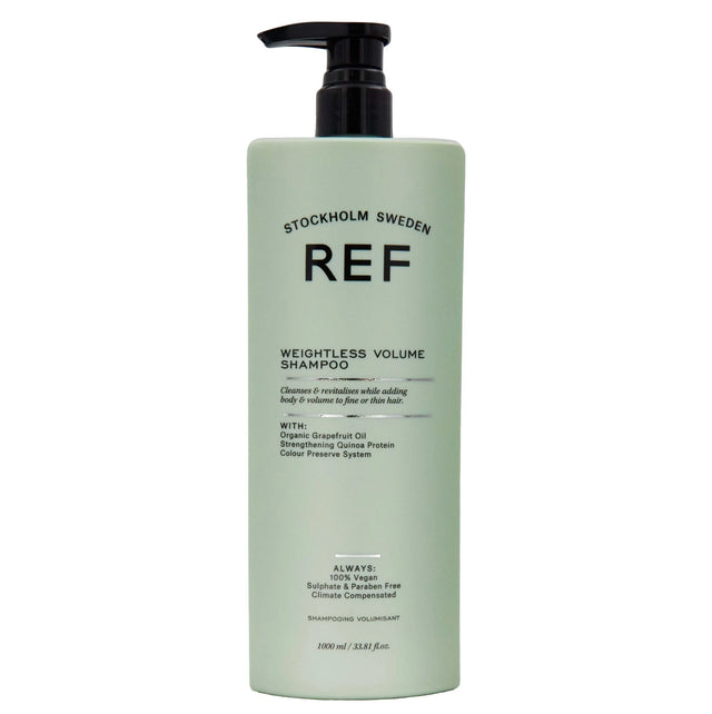 Ref Stockholm, Weightless Volume, Sulfates-Free, Hair Shampoo, For Volume & Texture, 1000 ml  Ref Stockholm - Nutra Best Bulgaria