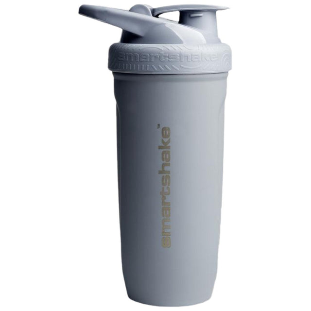 Smart Reforce Stainless Steel Shaker | Grey - 900 мл - Nutra Best Bulgaria