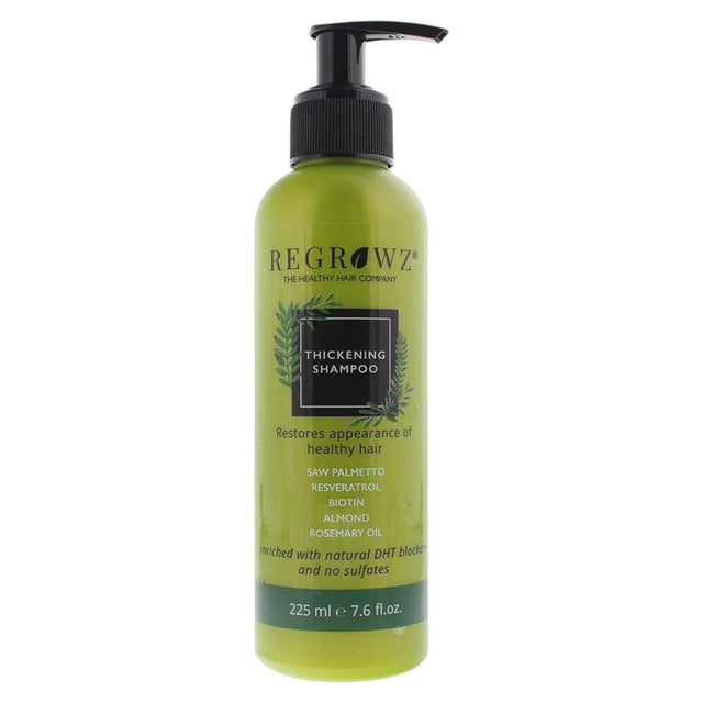 Regrowz, Thickening Shampoo, Hair Shampoo, Thickening, 225 ml  Regrowz - Nutra Best Bulgaria