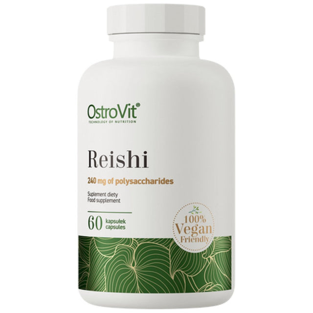 Reishi 600 mg | Vege 60 капсули  OstroVit - Nutra Best Bulgaria