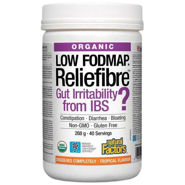 Reliefibre™ - 268 грама  Natural Factors - Nutra Best Bulgaria
