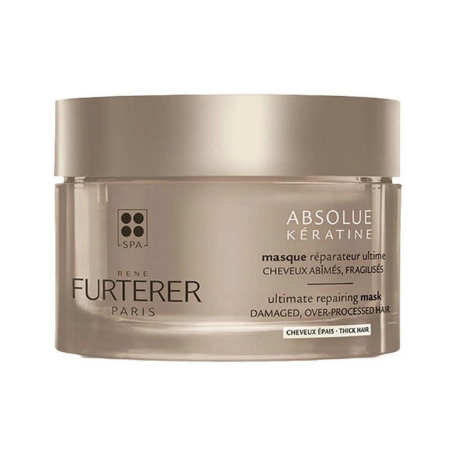 Rene Furterer, Absolue Keratine, Plant-Based, Hair Treatment Cream Mask, Repairs, 200 ml  Rene Furterer - Nutra Best Bulgaria