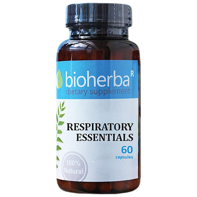 Respiratory Essentials - 60 капсули  Bioherba - Nutra Best Bulgaria