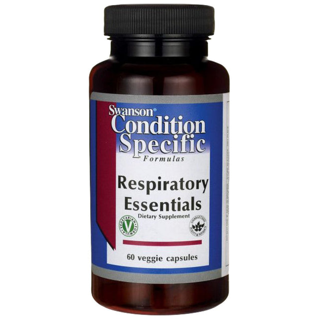 Respiratory Essentials 60 капсули  Swanson - Nutra Best Bulgaria