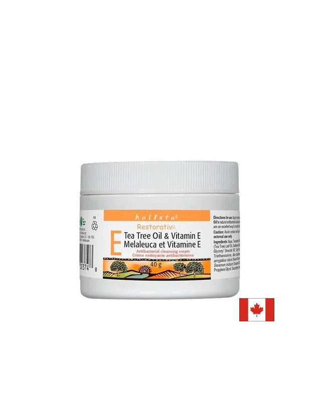 Restorativ | Tea Tree Oil & Vitamin E - 40 грама  Natural Factors - Nutra Best Bulgaria