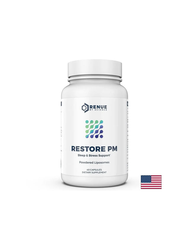 Формула за нервната система - Restore PM,  60 капсули  Renue by science - Nutra Best Bulgaria
