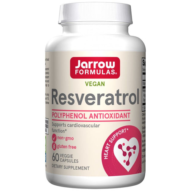 Resveratrol 100 mg - 60 капсули  Jarrow Formulas - Nutra Best Bulgaria