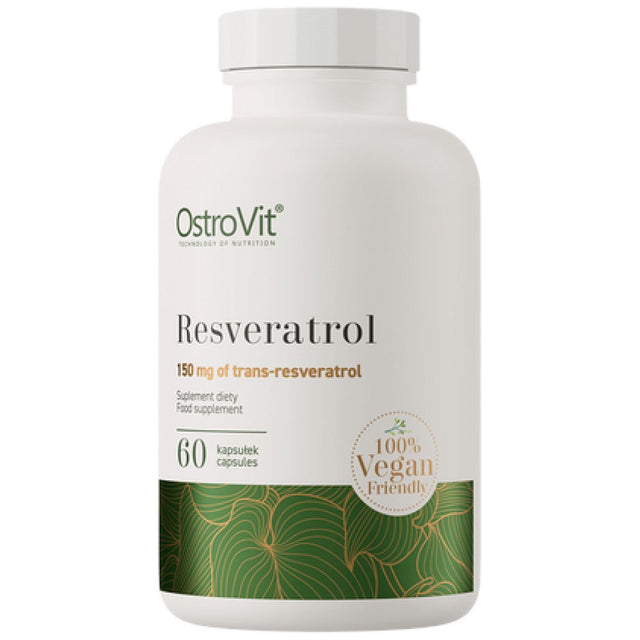 Resveratrol 150 mg / Vege 60 капсули  OstroVit - Nutra Best Bulgaria