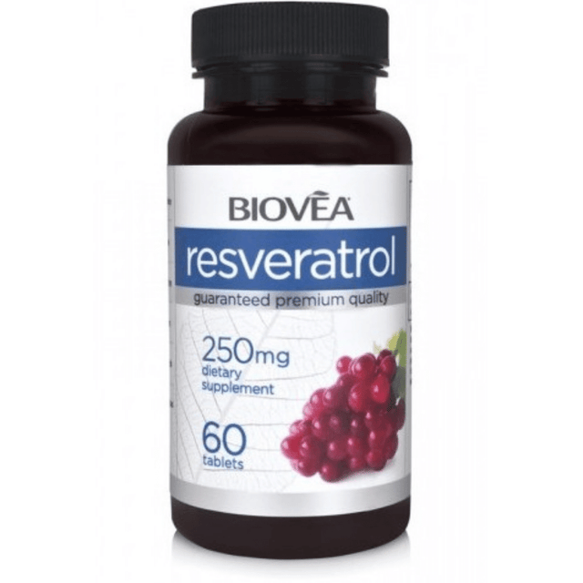 Resveratrol 250 mg / 60 Tabs  Biovea - Nutra Best Bulgaria