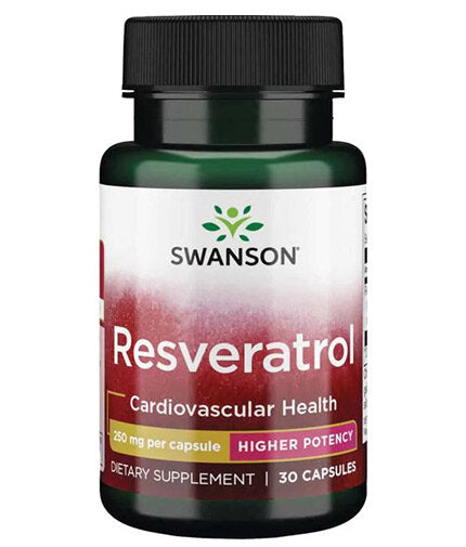 Resveratrol - Higher Potency 250 mg / 30 Caps - 0  Swanson - Nutra Best Bulgaria