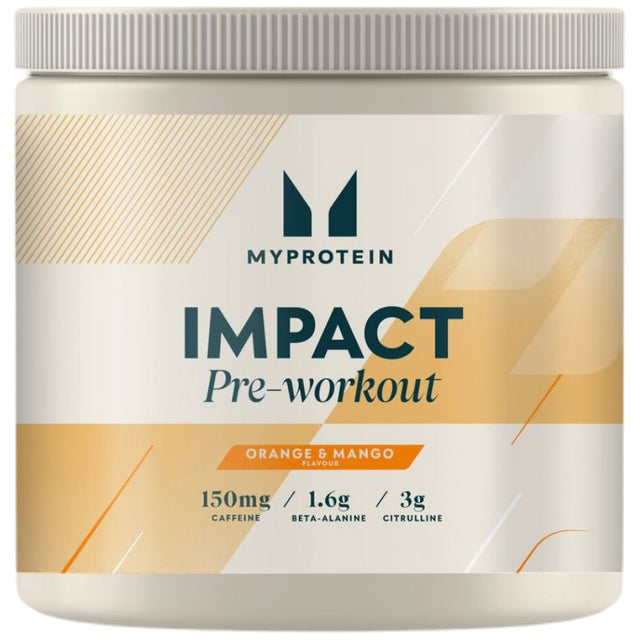 Retail Impact Pre-Workout - 150 грама  MyProtein - Nutra Best Bulgaria