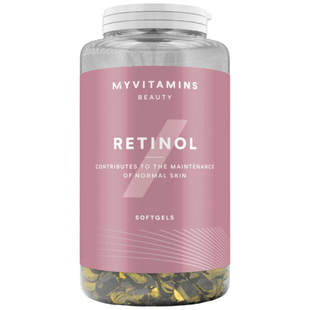 Retinol (Vitamin A) - 90 Гел капсули  MyProtein - Nutra Best Bulgaria