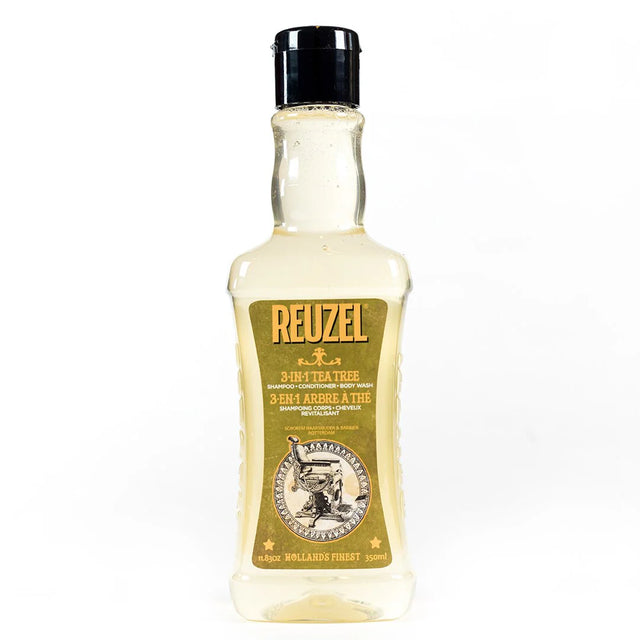 Reuzel, Reuzel, Tea Tree Oil, Hair Shampoo, Conditioner & Shower Gel 3-In-1, Moisturizing, 350 ml  Reuzel - Nutra Best Bulgaria