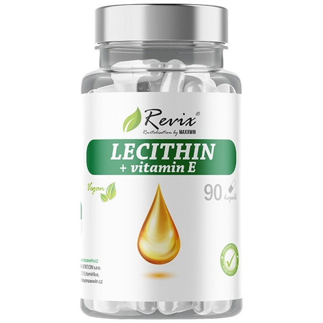 Revix Series | Lecithin + Vitamin E - 90 капсули  MAXXWIN - Nutra Best Bulgaria