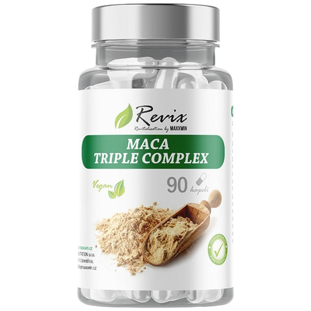 Revix Series | Maca Triple Complex 495 mg - 90 капсули  MAXXWIN - Nutra Best Bulgaria