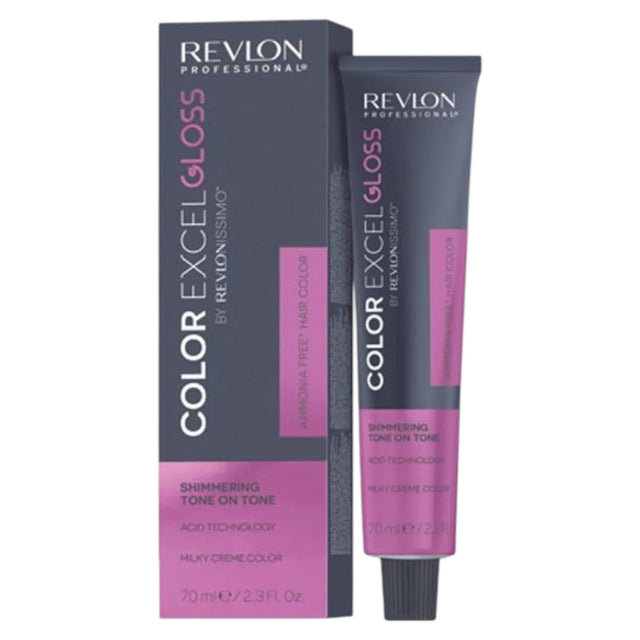 Revlon, Color Excel Gloss, Ammonia-Free, Permanent Hair Dye, 052 Raspberry Pink, 70 ml  Revlon - Nutra Best Bulgaria