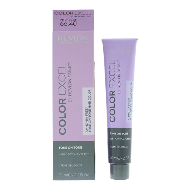 Revlon, Color Excel, Semi-Permanent Hair Dye, 66.40 Intense Copper, 70 ml  Revlon - Nutra Best Bulgaria