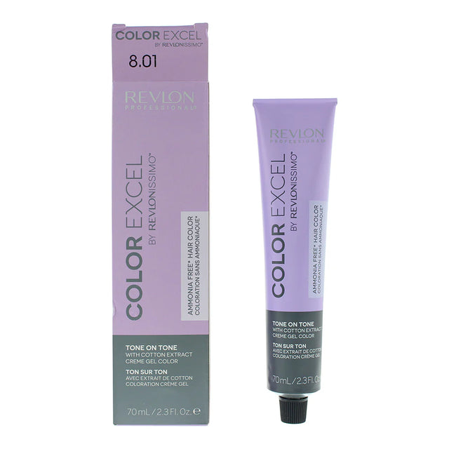 Revlon, Color Excel, Semi-Permanent Hair Dye, 8.01 Light Natural Ash Blonde ml  Revlon - Nutra Best Bulgaria