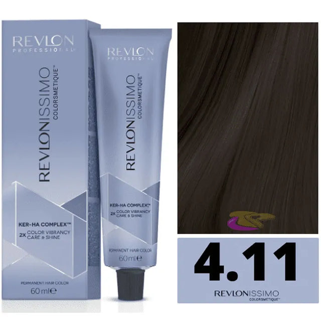 Revlon Revlonissimo Colorsmetique 4,11 Medium Chestnut Intense Ash 60ml  REVLON - Nutra Best Bulgaria