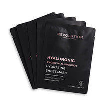 Revolution Skincare - Biodegradable Hydrating Hyaluronic Acid Sheet Mask - A set of face masks  Revolution Skincare - Nutra Best Bulgaria