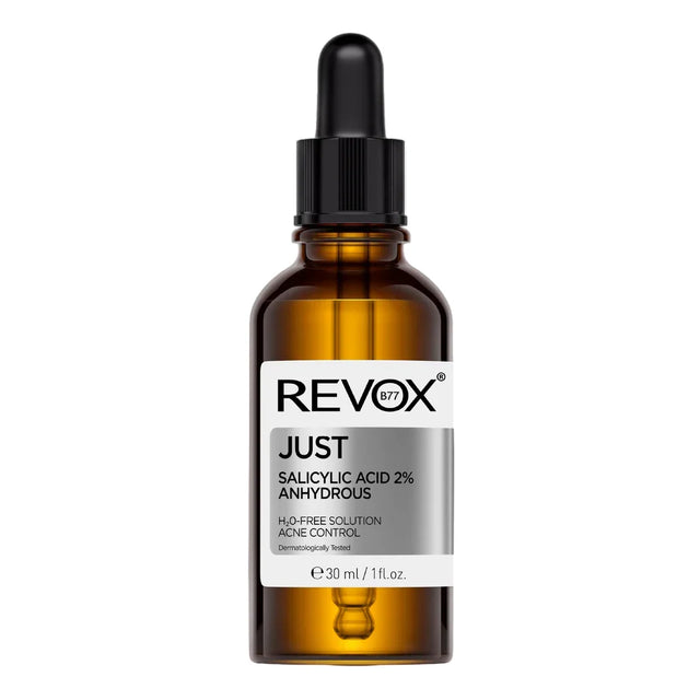 Revox B77, Just, Acid Salicilic 2%, Anti-Acnee, Serum, For Face, 30 ml  Revox B77 - Nutra Best Bulgaria