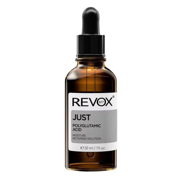 Revox B77, Just, Polyglutamic Acid, Moisturizing, Serum, For Face & Neck, 30 ml  Revox B77 - Nutra Best Bulgaria