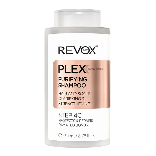 Revox B77, Plex Bond Step 4C, Hair Shampoo, Purifying, 260 ml  Revox B77 - Nutra Best Bulgaria