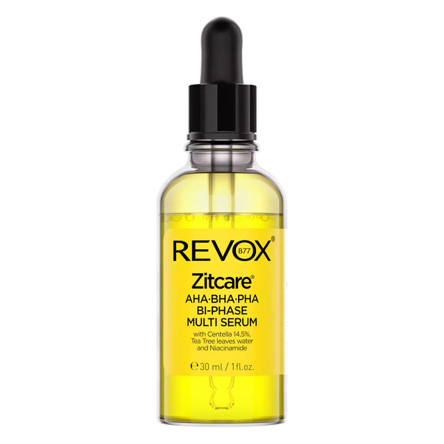 Revox B77, Zitcare, AHA/BHA/PHA, Sebum-Regulating, Serum, For Face, 30 ml  Revox B77 - Nutra Best Bulgaria