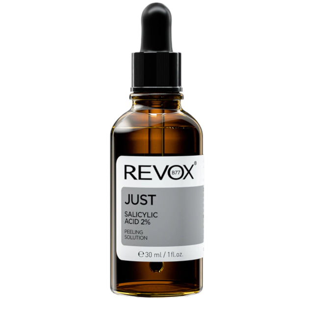 Revox - Just 2% Salicylic Acid Peeling Solution - Deep Cleansing Serum - 30ml  Revox B77 - Nutra Best Bulgaria