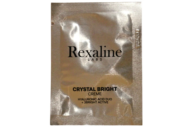 Rexaline, Crystal Bright, Hyaluronic Acid + 3 Bright Active, Illuminating, Cream, For Face, 2 ml *Sample  Rexaline - Nutra Best Bulgaria