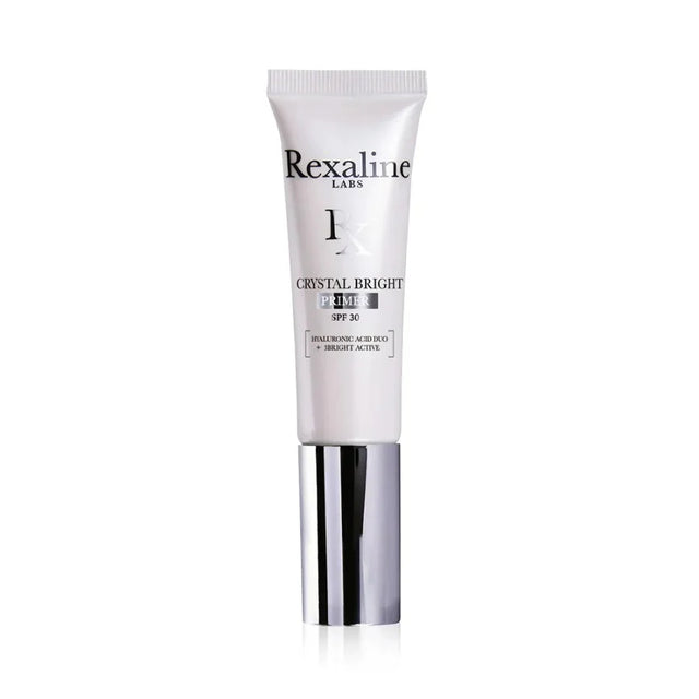 Rexaline, Crystal Bright, Hyaluronic Acid + 3 Bright Active, Illuminating, Cream Primer, 30 ml  Rexaline - Nutra Best Bulgaria