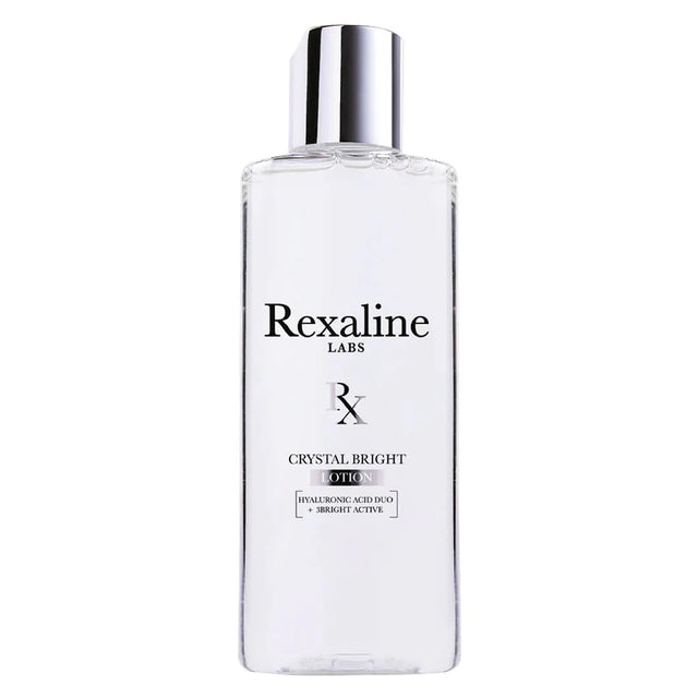 Rexaline, Crystal Bright, Hyaluronic Acid + 3 Bright Active, Illuminating, Exfoliating Lotion, 150 ml  Rexaline - Nutra Best Bulgaria