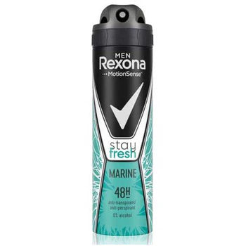 Rexona - Men Stay Fresh Marine Antiperspirant 48h - Antiperspirant spray - 150ml  Rexona - Nutra Best Bulgaria