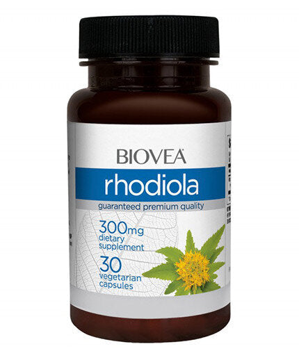 Rhodiola 300 mg / 30 Caps  Biovea - Nutra Best Bulgaria