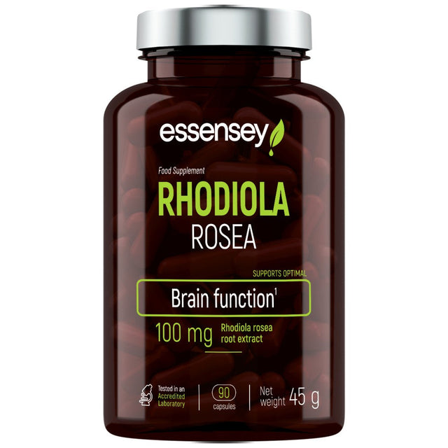 Rhodiola Rosea 100 mg - 90 капсули  ESSENSEY - Nutra Best Bulgaria