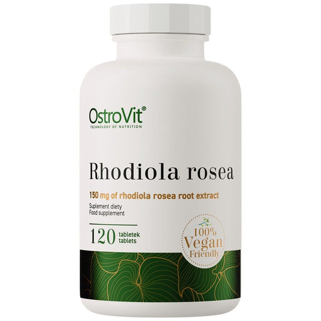 Rhodiola Rosea 150 mg / Vege - 120 Таблетки  OstroVit - Nutra Best Bulgaria