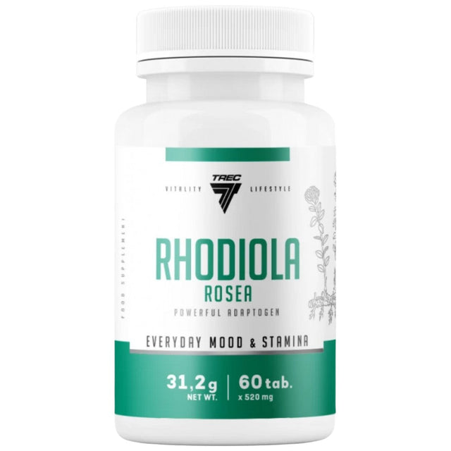 Rhodiola Rosea 520 mg 60 Таблетки  Trec Nutrition - Nutra Best Bulgaria