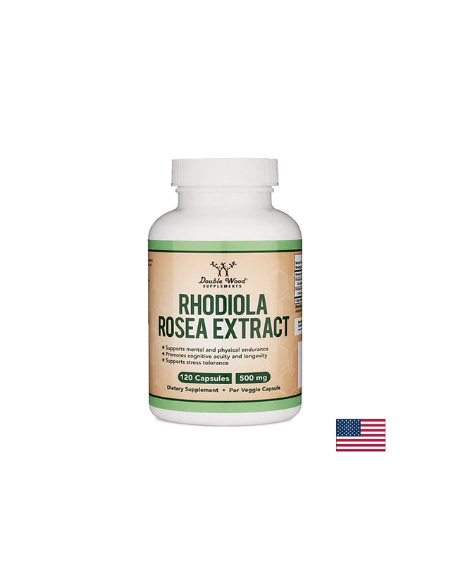 Rhodiola Rosea Extract - Златен корен екстракт, 120 капсули Double Wood  Double Wood - Nutra Best Bulgaria