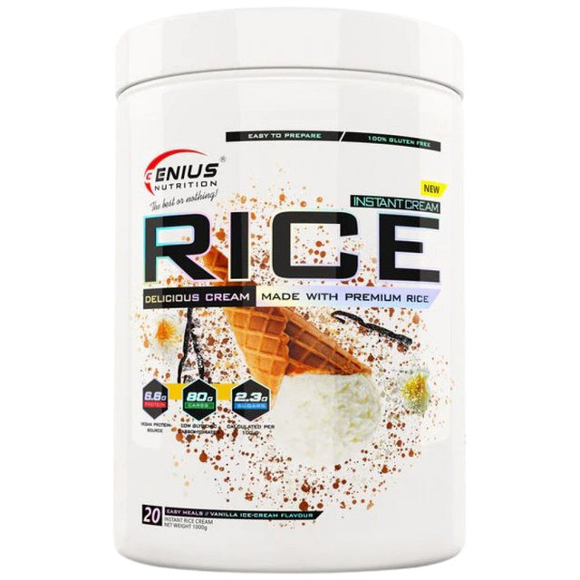 Rice Cream - 1000 грама  Genius Nutrition - Nutra Best Bulgaria