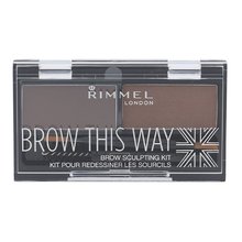 Rimmel - Brow This Way Scuplting Kit - Set for perfect eyebrows 2 g  Rimmel - Nutra Best Bulgaria