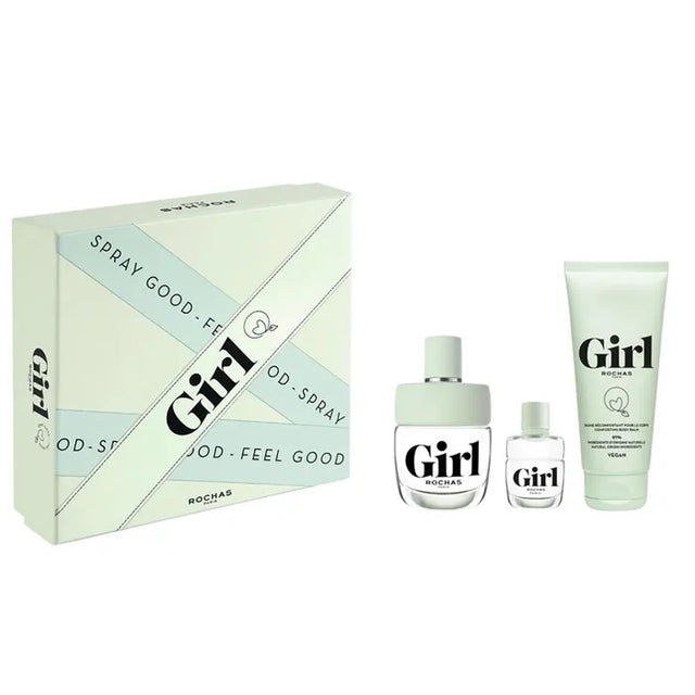 Rochas Girl Eau De Toilette Spray 100ml Set 3 Pieces  Rochas - Nutra Best Bulgaria
