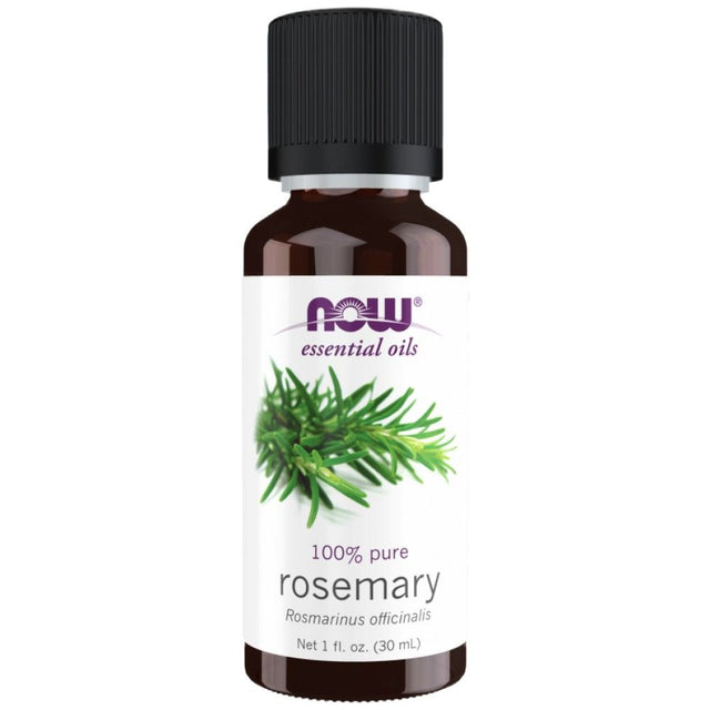 Rosemary Oil | 100% Pure Rosmarinus Officinalis - 30 мл  NOW Foods - Nutra Best Bulgaria